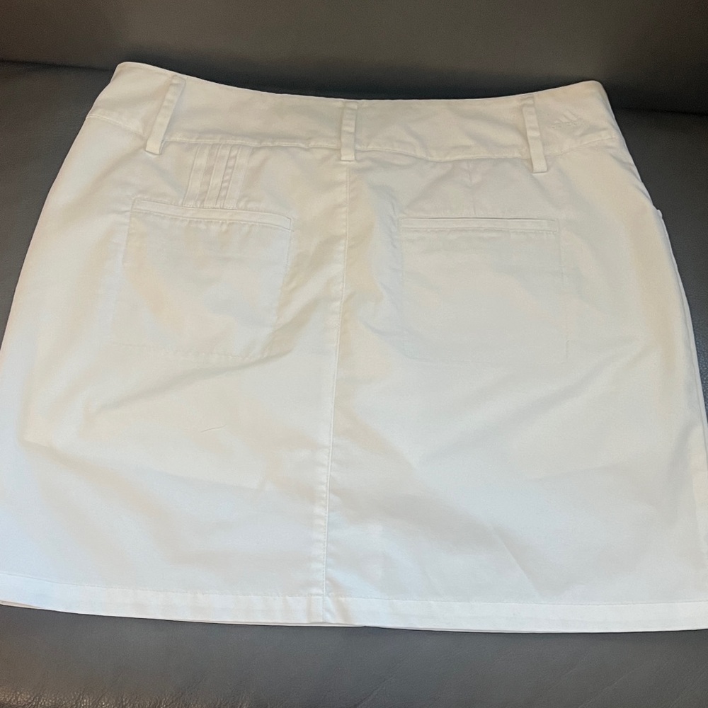 Adidas Women's White Clima Cool skort - Classic Clean Look size 8 - Picture 8 of 14